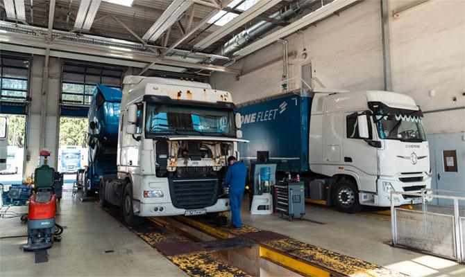 Техническое обслуживание грузовых автомобилей