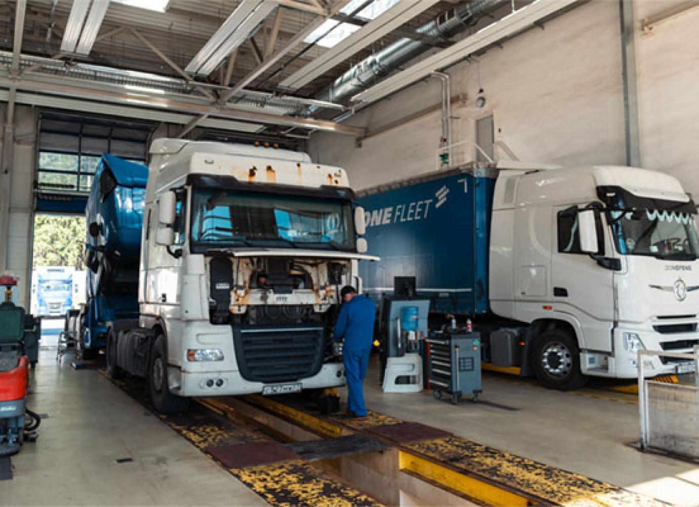 Техническое обслуживание грузовых автомобилей